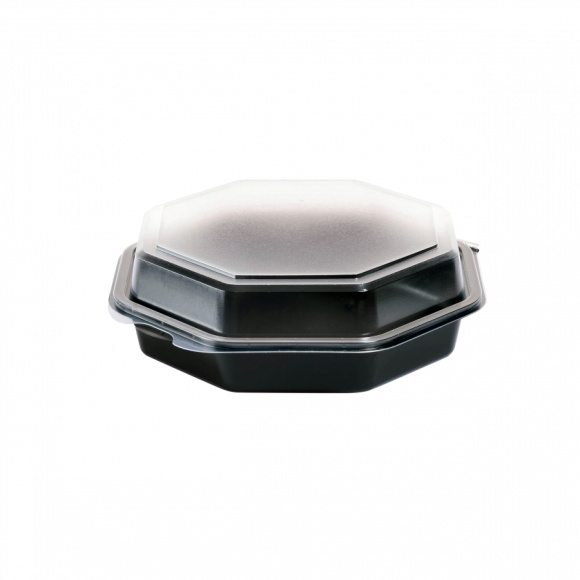 Miska DUNI octaview 640ml 270ks čier/tra