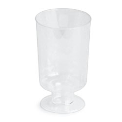 Pohár kryštál 100ml na stopke 15ks
