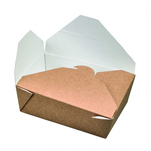 FOOD BOX 140x100x50 hnedý 50ks