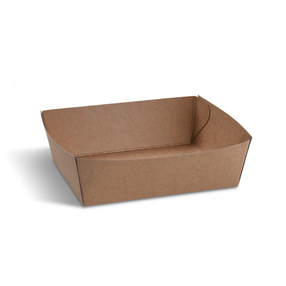 Vanička papierová 135x110x45 500ml hnedá 100ks