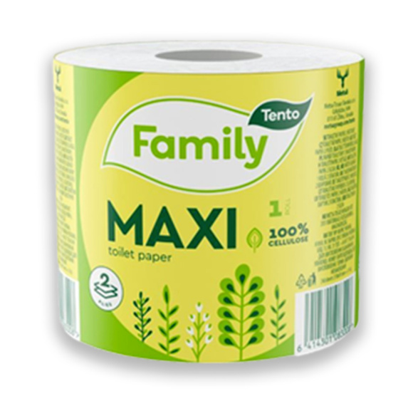 WC papier TENTO maxi 2-vrstvový 30m 64ks