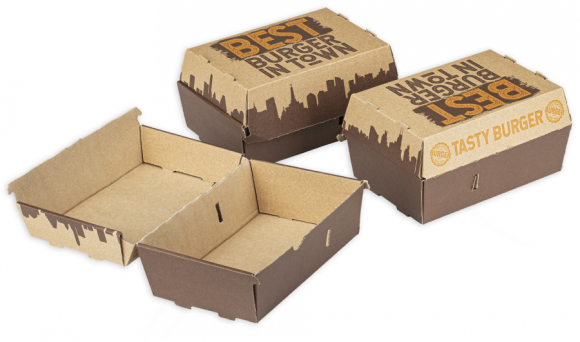 BOX hamburger DOUBLE 200x130x110 s potlačou 100ks