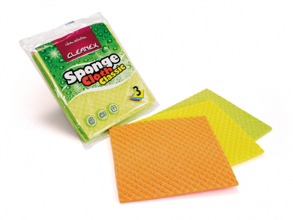 Utierka špongiová SPONTEX 16x18cm 3ks