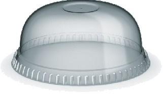 Veko PET 95mm vypuklé bez otvoru 50ks