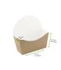 BOX BAGEL 120 x 120 x 40 mm, 1000 ks