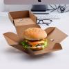 BOX hamburger 120 x 120 x 100 mm hnedý, 100 ks