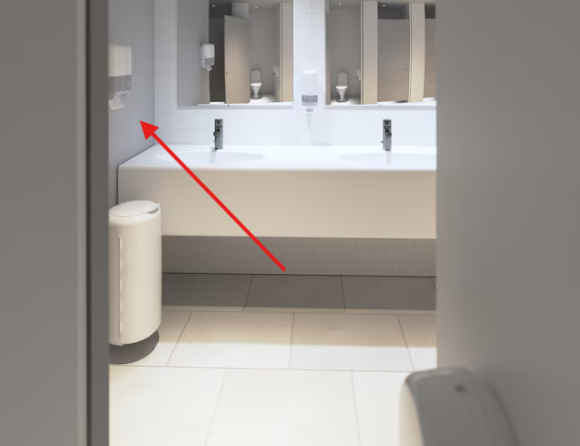 TORK Singlefold mini zásobník na papierové utierky, biely H3
