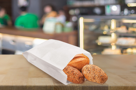 Vrecko desiatové pap. 1kg W biele 1000ks