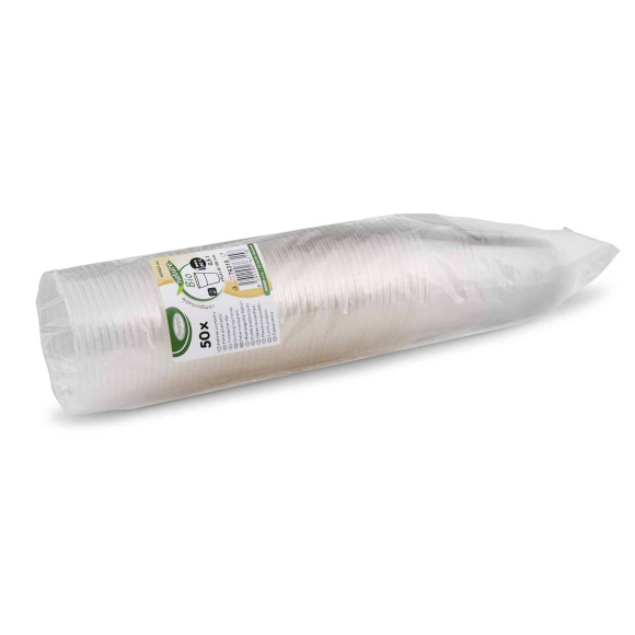 Pohár EKO PLA 500 ml 102 mm, 50 ks