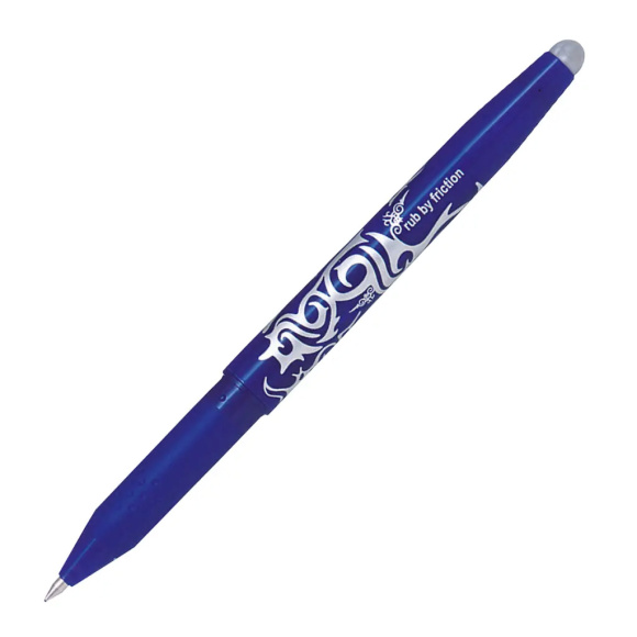 Pero roller PILOT Frixion 0,7mm modré