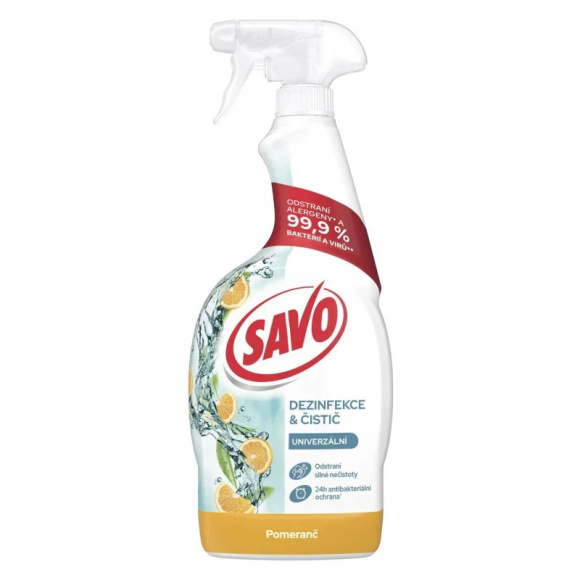 SAVO univerzálna dezinfekcia 700 ml mix MR